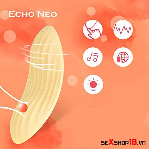 Trứng rung thông minh gắn quần lót Svakom Echo Neo DC90UN 10 Trứng rung thông minh gắn quần lót Svakom Echo Neo không gây ồn tạo cảm giác thoải mái, thư giãn
