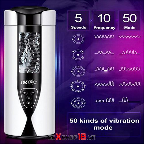 Máy thủ dâm nam tự động Omysky Climax Lust (AD36U) 2 Máy thủ dâm nam tự động Omysky Climax Lust