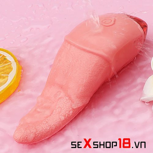 Lưỡi rung mềm siêu kích thích âm đạo JIUAI chống thấm nước