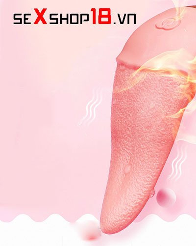 Lưỡi rung mềm siêu kích thích âm đạo JIUAI sưởi ấm