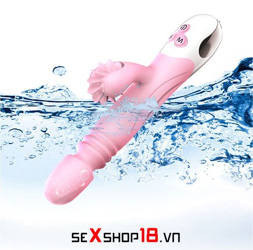 Máy mát xa điểm G và âm vật có rung thụt tự động XuanAi (DC66W) 5 Máy mát xa điểm G và âm vật rung thụt XuanAi chống thấm nước