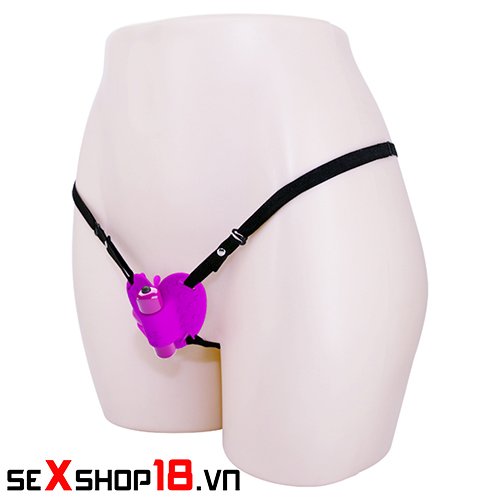 Trứng rung gắn dây đeo Pretty Love Clitoral dành cho nữ