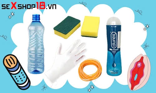Hướng dẫn 4 cách làm sextoy cho nam tại nhà đơn giản nhất 2 Làm sextoy cho nam tại nhà bằng chai nước