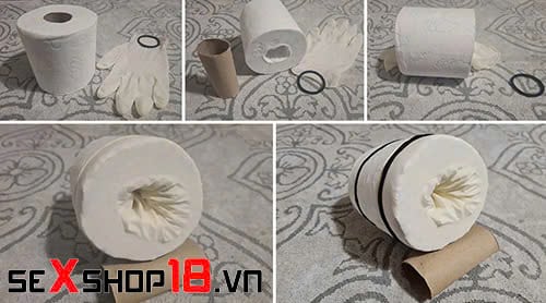 6 Cách làm âm đạo giả tại nhà đơn giản, khít bót như thật 2 cách làm âm đạo giả tại nhà bằng giấy vệ sinh