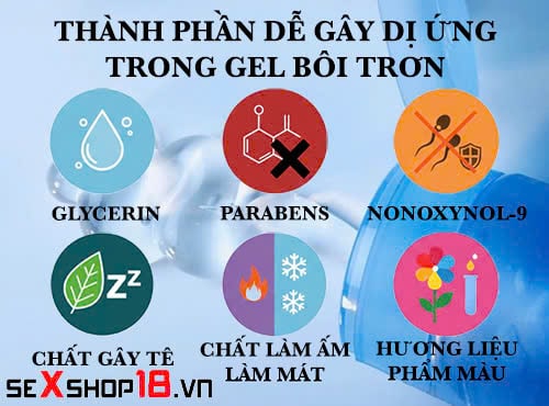 Dấu hiệu dị ứng gel bôi trơn và cách phòng tránh thế nào? 4 Dấu hiệu dị ứng gel bôi trơn là gì?