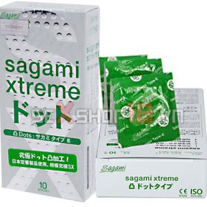 Bao cao su Sagami Xtreme Blue Nhat Ban