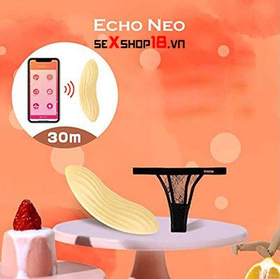 Trứng rung thông minh gắn quần lót Svakom Echo Neo giá rẻ