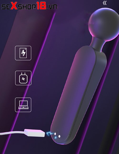 Chày rung massage cao cấp Ares Smart Vibrator sạc pin từ tính