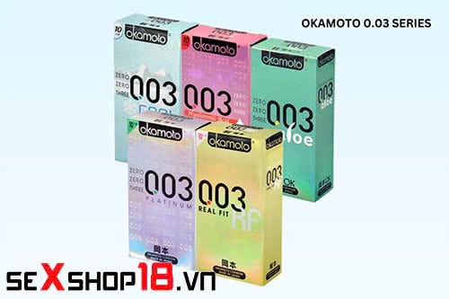 Bao cao su Okamoto tốt không? Phân tích và đánh giá chi tiết 4 bao cao su Okamoto tốt không loại series 003