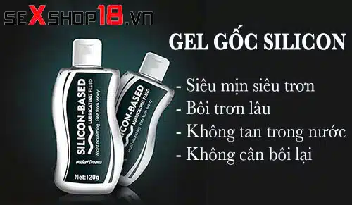 So sánh gel bôi trơn gốc nước và gốc silicon - Loại nào tốt? 3 So sánh gel bôi trơn gốc nước và gốc silicon loại nào tốt?
