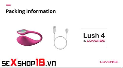 Trứng rung mát xa âm vật và điểm G Lovense Lush 4 (LL04A) - Điều khiển qua app 15 Trứng rung mát xa âm vật và điểm G Lovense Lush 4 giá tốt tại Hà Nội