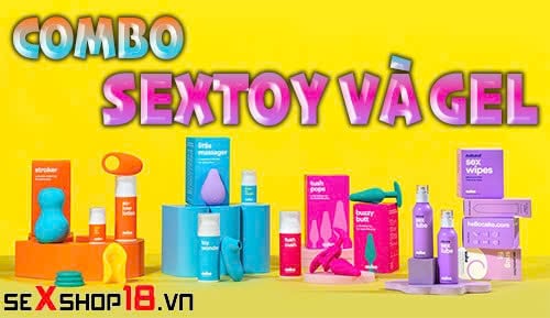 combo sextoy va gel