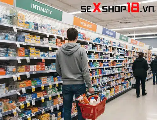 Tự tin với 4 cách mua bao cao su không ngại cho người mới 4 Cách mua bao cao su không ngại tại siêu thị