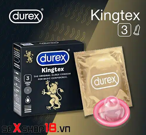 Top 10 Bao cao su size nhỏ kéo dài thời gian tốt nhất 3 Top 10 Bao cao su size nhỏ kéo dài thời gian durex kingtex