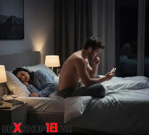 Chồng ngoại tình có biểu hiện gì là lén lút nhắn tin với người khác