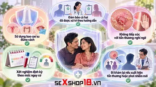 Bị giang mai có quan hệ được không? Thời điểm nào an toàn? 6 bị giang mai có quan hệ được không và cách thực hiện an toàn
