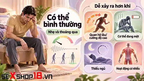 Giải đáp: Bủn rủn tay chân sau khi quan hệ có sao không? 2 bủn rủn tay chân sau khi quan hệ có nguy hiểm ko