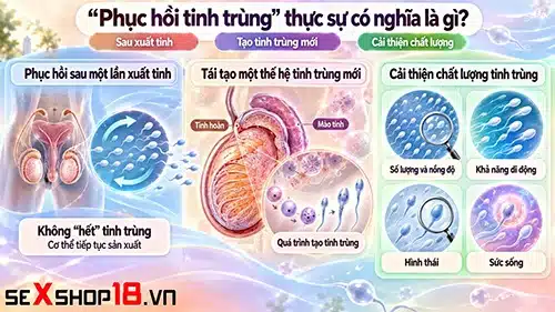Cách phục hồi tinh trùng nhanh: Bao lâu mới cải thiện? 1 Cách phục hồi tinh trùng nhanh và an toàn