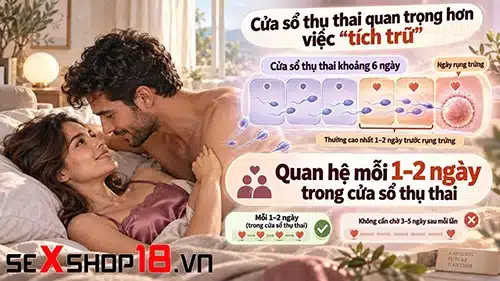 Chồng nên để dành tinh trùng trong bao lâu để dễ thụ thai? 5 Chồng nên để dành tinh trùng trong bao lâu và thời điểm quan