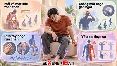 Giải đáp: Bủn rủn tay chân sau khi quan hệ có sao không? 3 nam giới bị bủn rủn tay chân sau khi quan hệ