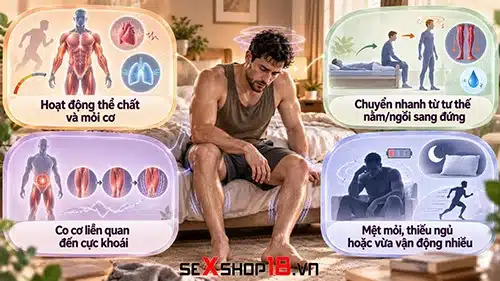 Giải đáp: Bủn rủn tay chân sau khi quan hệ có sao không? 1 nguyên nhân bị bủn rủn tay chân sau khi quan hệ