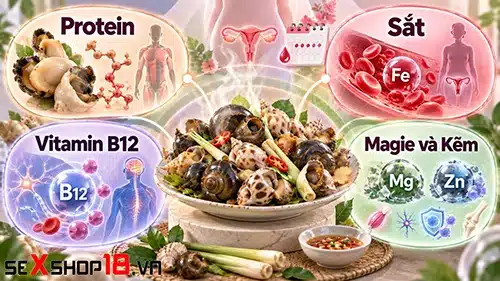 Tới tháng ăn ốc được không? Có cần kiêng vì “tính hàn”? 4 tới tháng ăn ốc được không và lợi ích
