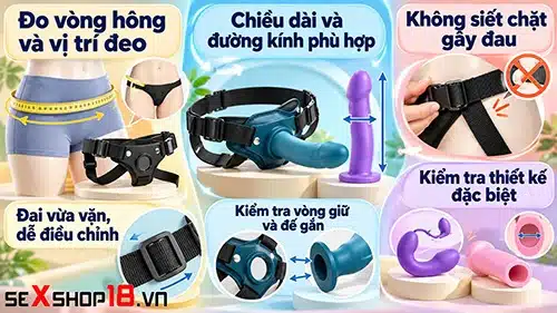 Strap on là gì? Phân loại, cách chọn và sử dụng an toàn 3 cách chọn strap on là gì