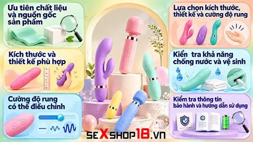 Vibrator là gì? Phân loại và hướng dẫn sử dụng cho người mới 3 cách chọn vibrator là gì