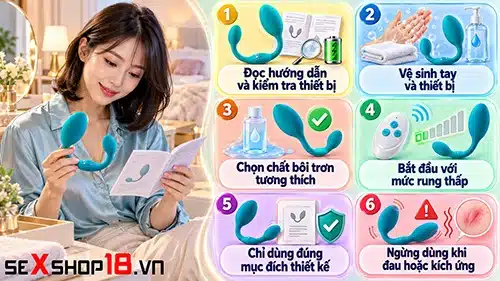 Trứng rung 2 đầu là gì? Cách dùng cho cá nhân và cặp đôi 4 cách dùng trứng rung 2 đầu là gì