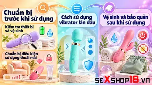 Vibrator là gì? Phân loại và hướng dẫn sử dụng cho người mới 4 cách sử dụng vibrator là gì khi tự sướng