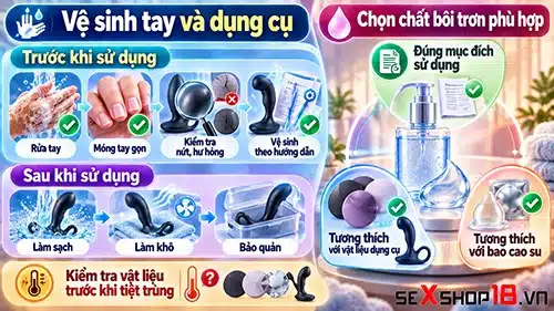 Điểm G của nam giới: Cách xác định và kích thích an toàn 5 điểm G của nam giới ở tuyến tiền liệt