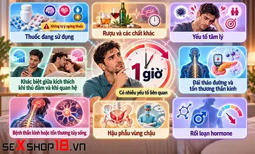 Quan hệ 1 tiếng mới ra có sao không? Khi nào cần quan tâm? 4 Quan hệ 1 tiếng mới ra có sao không và nguyên nhân