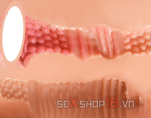 sextoy cho nam - âm đạo giả silicone trần mô phỏng phòng vòng 3 của nữ