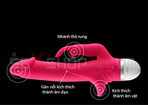 Dương Vật Silicon Rung Giật - Chiến Binh JOKO (DV68) 8 dương vật giả cao cấp tự động rung thụt Joko