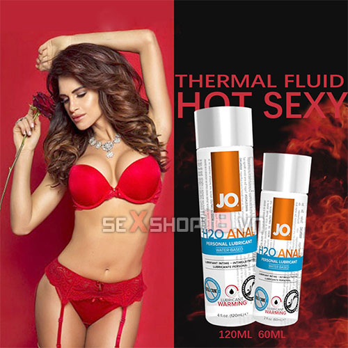 gel bôi trơn hậu môn tính ấm JO Anal Warming