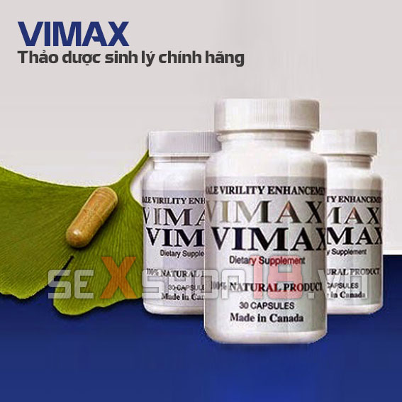 Thuốc Hỗ Trợ Điều Trị Xuất Tinh Sớm Vimax Plus NHẬP KHẨU CANADA